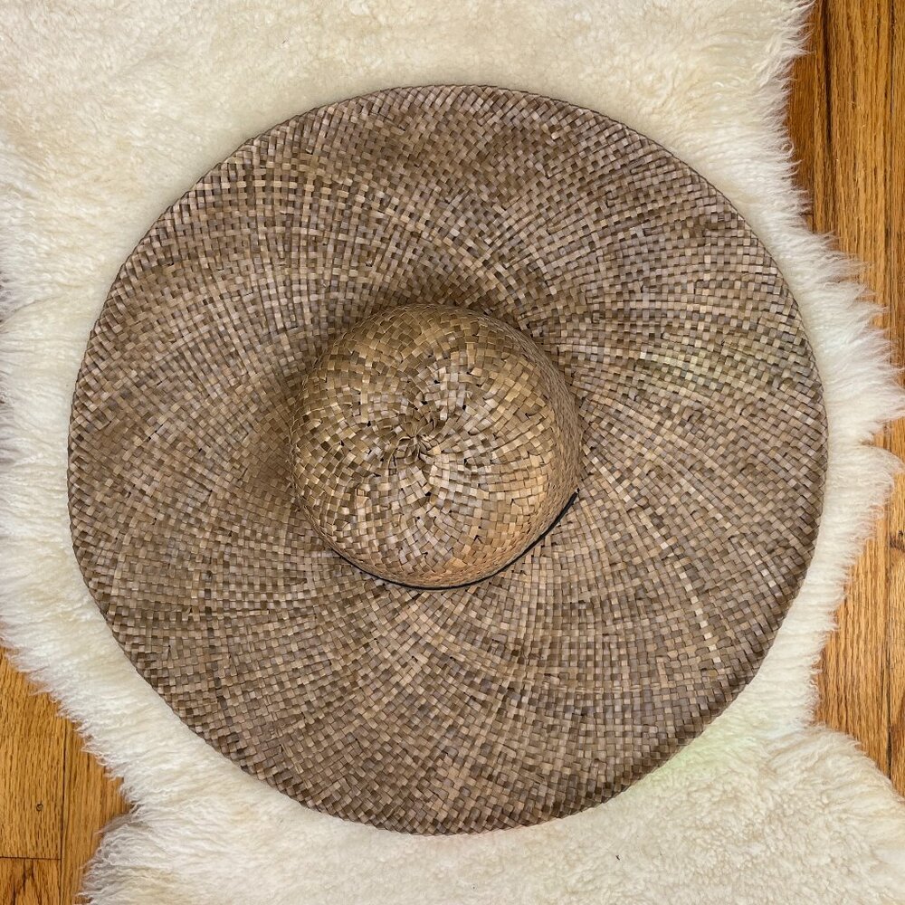 Wicker Sun Hat - image 1